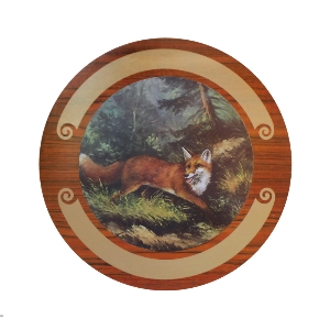 AKAH Placas de honor para logros especiales von AKAH Ehrenscheibe Fuchs 34cm 38612013