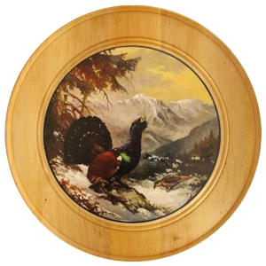 Placas de honor para logros especiales von AKAH Disco de honor de madera maciza Ø 60 cm 38693010