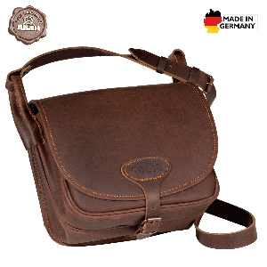Bolsas de caza para coto y equipamiento von AKAH AKAH Förstertasche aus Pull-up Leder 60131001