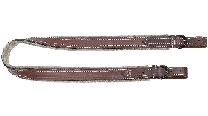 AKAH Correa para rifle para caza y deporte von AKAH AKAH Gewehrriemen Olivenleder mit Wollfilz-Unterlage 67274003