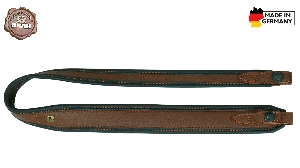 Correa para rifle para caza y deporte von AKAH AKAH Gewehrriemen Elchleder mit Blitzriemenknopf 67276000