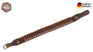 AKAH Estuches para cartuchos y cinturones para cartuchos von AKAH AKAH Patronengürtel Büffel-Leder 67815001