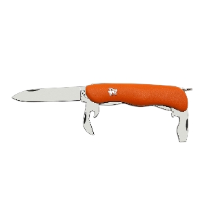 Cuchillo para caza y outdoor von AKAH MIKOV Praktik navaja de bolsillo naranja 73370002