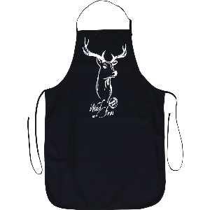 Esto y aquello para Revieralarm von AKAH Delantal barbacoa negro 77931000