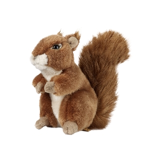Juguetes infantiles para amantes de la naturaleza von AKAH Plüschtier Eichhörnchen 78332000