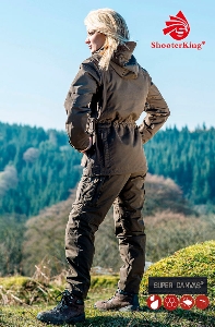 Ropa de mujer para caza y actividades al aire libre von AKAH SHOOTERKING Cordura Hose für Damen einfarbig 82141003