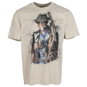 Camisas y camisetas para exteriores von AKAH ALMTRACHT Camiseta Albert, arena 83816004