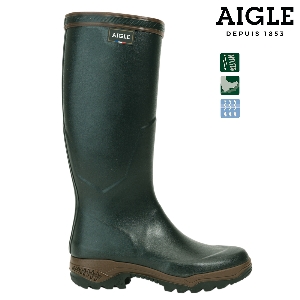 AKAH Botas de goma para coto y actividades al aire libre von AKAH AIGLE PARCOURS® 2 Jersey grün 86540046