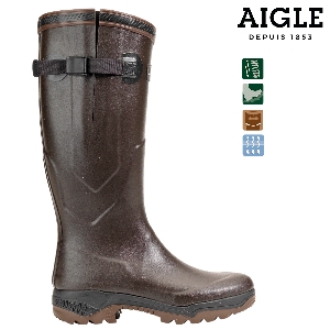 Botas de goma para coto y actividades al aire libre von AKAH AIGLE PARCOURS® 2 Vario braun 86544047