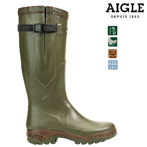 Botas de goma para coto y actividades al aire libre von AKAH AIGLE PARCOURS® 2 Vario khaki 86545047