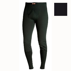 Ropa interior para caza y actividades al aire libre von AKAH TERMO ORIGINAL HEAVY Pantalón largo con abertura negro 87033104