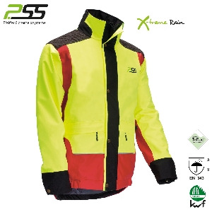 Chubasquero PSS X-treme Rain amarillo/rojo