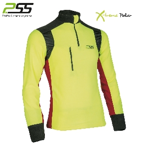 Camiseta polar PSS X-treme amarillo/rojo