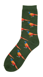 Medias y calcetines para exteriores von AKAH HOUSE OF HUNTING Designsocke Fasan 85302001