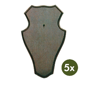 AKAH Tabla para trofeos de caza von AKAH Gehörnbretter für Rehwild, 22x13cm 69441000